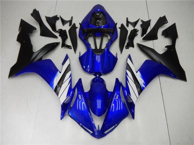 Billigste Blau Weiß Schwarz Yamaha R1 2004-2006 Verkleidungen