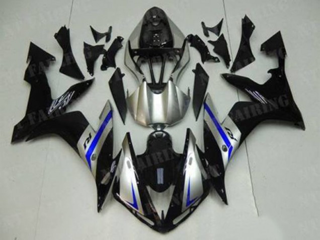 Billigste Blau Schwarz Silber Yamaha R1 2004-2006 Verkleidungen