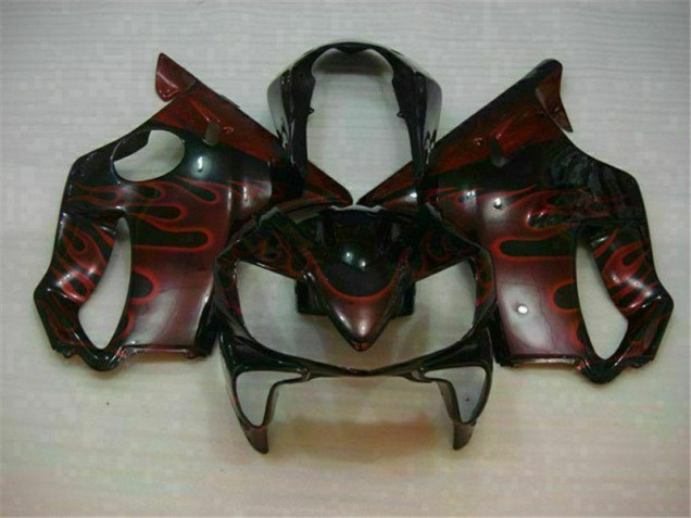 Billigste Rot Flamme Honda CBR 600 F4i 2004-2007 Verkleidungen Billigste Rot Flamme Honda CBR 600 F4i 2004-2007 Verkleidungen