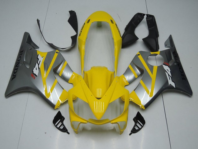 Billigste Gelb Grau Honda CBR 600 F4i 2004-2007 Vollverkleidung Billigste Gelb Grau Honda CBR 600 F4i 2004-2007 Vollverkleidung