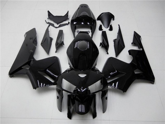 Billigste Glänzend Schwarz Honda CBR 600 RR 2005-2006 Verkleidungen