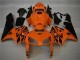 Billigste Orange Schwarz Honda CBR 600 RR 2005-2006 Verkleidungen & Plastik