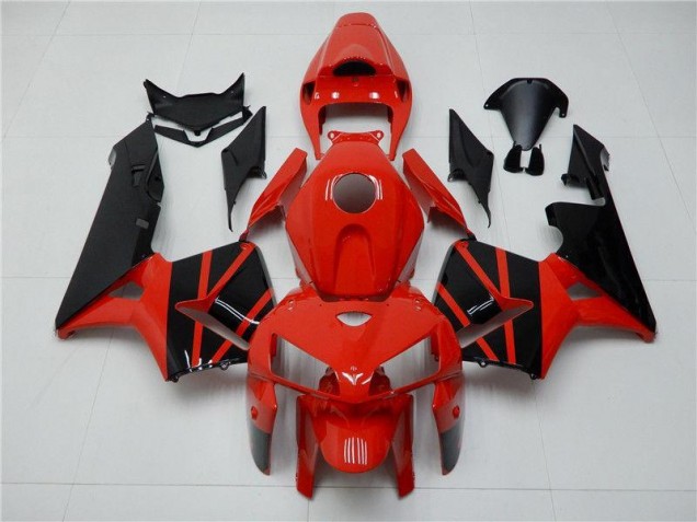 Billigste Rot Schwarz Honda CBR 600 RR 2005-2006 Vollverkleidung