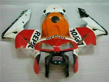 Billigste Orange Schwarz Repsol Honda CBR 600 RR 2005-2006 Verkleidungen