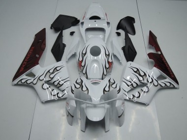 Billigste Schwarze Flamme Honda CBR 600 RR 2005-2006 Verkleidungen