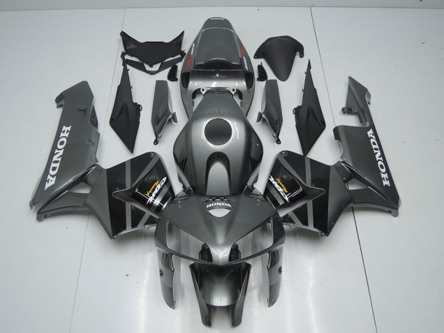Billigste Grau Schwarz Honda CBR 600 RR 2005-2006 Verkleidungen