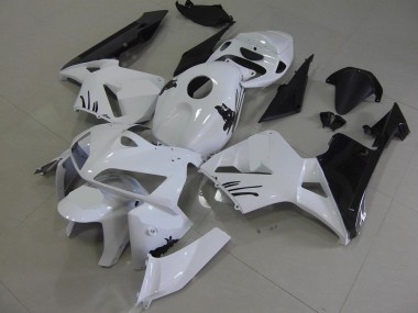 Billigste Weiß mit Besonders Aufkleber Honda CBR 600 RR 2005-2006 Verkleidungen
