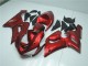 Billigste Candy Rot Kawasaki ZX6R 2005-2006 Verkleidungen