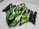 Billigste Grün Kawasaki ZX6R 2005-2006 Verkleidung