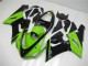 Billigste Grün Schwarz Kawasaki ZX6R 2005-2006 Verkleidung