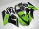 Billigste Grün Schwarz Kawasaki ZX6R 2005-2006 Verkleidung