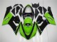 Billigste Grün Schwarz Kawasaki ZX6R 2005-2006 Verkleidung