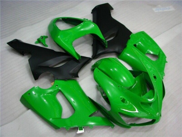 Billigste Grün Matt schwarz Kawasaki ZX6R 2005-2006 Verkleidungen Billigste Grün Matt schwarz Kawasaki ZX6R 2005-2006 Verkleidungen