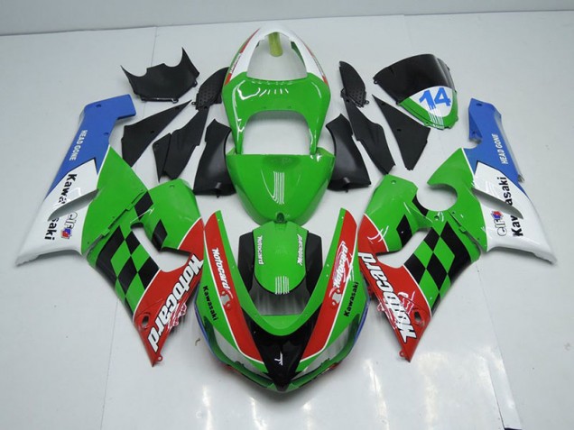 Billigste Motocard Kawasaki ZX6R 2005-2006 Verkleidungen