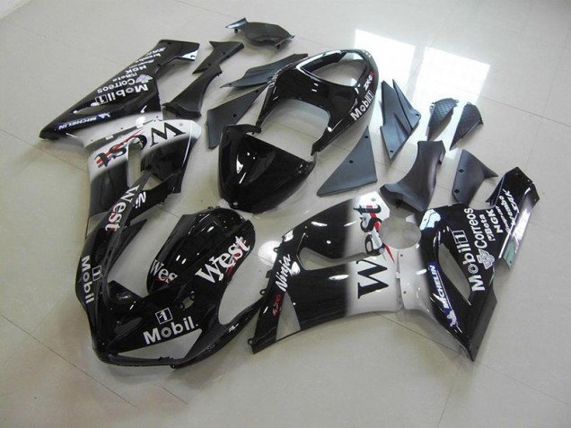 Billigste West Kawasaki ZX6R 2005-2006 Verkleidungen