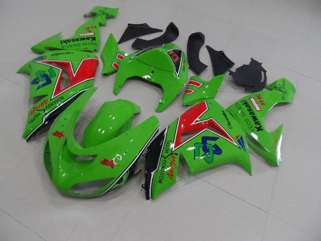 Billigste Neos Banca Kawasaki ZX6R 2005-2006 Verkleidungen
