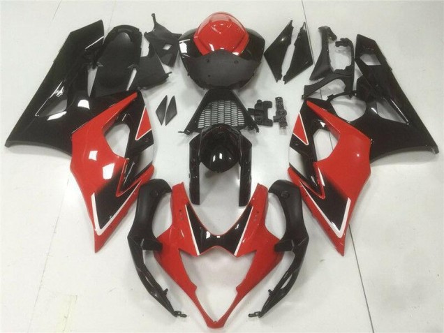 Billigste Rot Schwarz Suzuki GSXR 1000 K5 2005-2006 Vollverkleidung Billigste Rot Schwarz Suzuki GSXR 1000 K5 2005-2006 Vollverkleidung