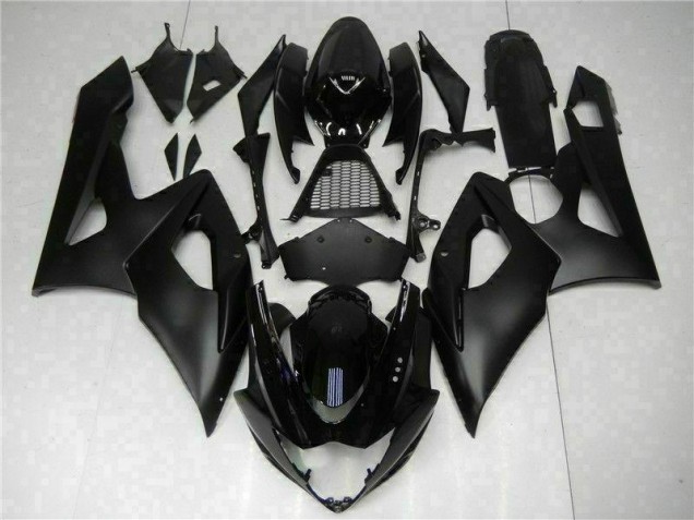 Billigste Schwarz Suzuki GSXR 1000 K5 2005-2006 Verkleidungen Billigste Schwarz Suzuki GSXR 1000 K5 2005-2006 Verkleidungen