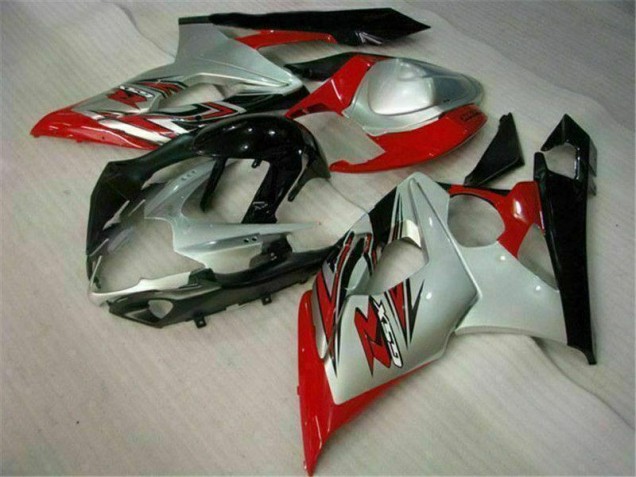 Billigste Rot Weiß Suzuki GSXR 1000 K5 2005-2006 Vollverkleidung Billigste Rot Weiß Suzuki GSXR 1000 K5 2005-2006 Vollverkleidung