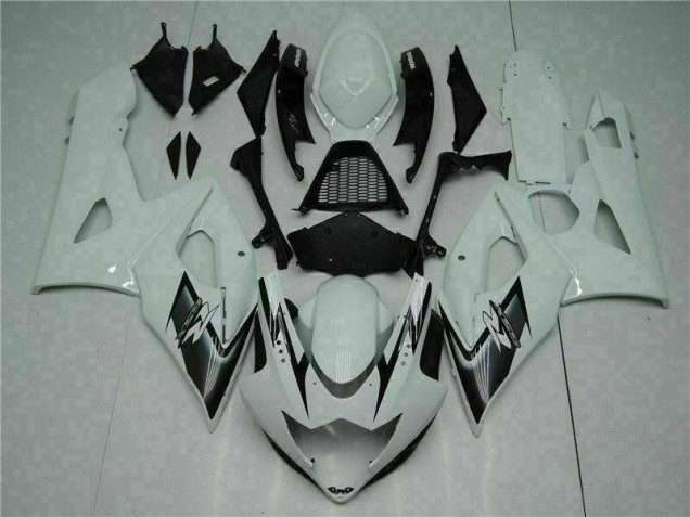 Billigste Weiß Suzuki GSXR 1000 K5 2005-2006 Verkleidungen Billigste Weiß Suzuki GSXR 1000 K5 2005-2006 Verkleidungen