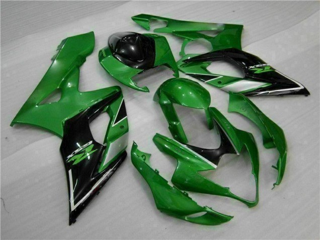 Billigste Grün Suzuki GSXR 1000 K5 2005-2006 Verkleidung Billigste Grün Suzuki GSXR 1000 K5 2005-2006 Verkleidung