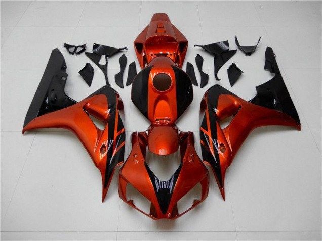 Billigste Orange Schwarz Honda CBR 1000 RR 2006-2007 Verkleidungen