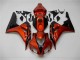 Billigste Orange Schwarz Honda CBR 1000 RR 2006-2007 Verkleidungen