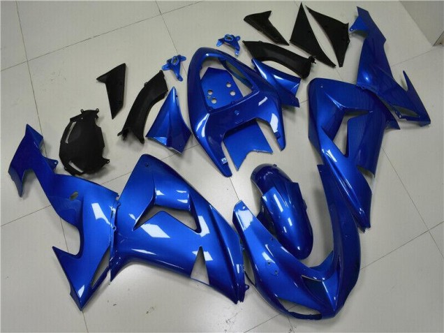 Billigste Blau Kawasaki ZX10R 2006-2007 Verkleidungen