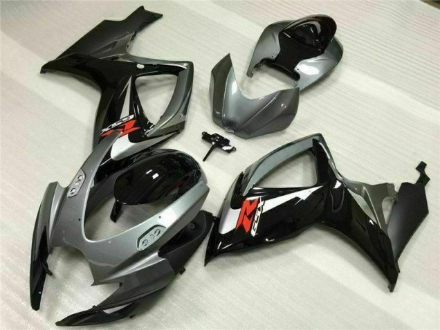 Billigste Silber Grau Suzuki GSXR 600 / 750 K6 2006-2007 Verkleidungen Billigste Silber Grau Suzuki GSXR 600 / 750 K6 2006-2007 Verkleidungen