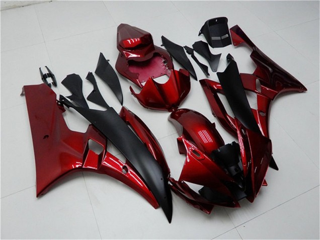 Billigste Rot Schwarz Yamaha R6 2006-2007 Verkleidung