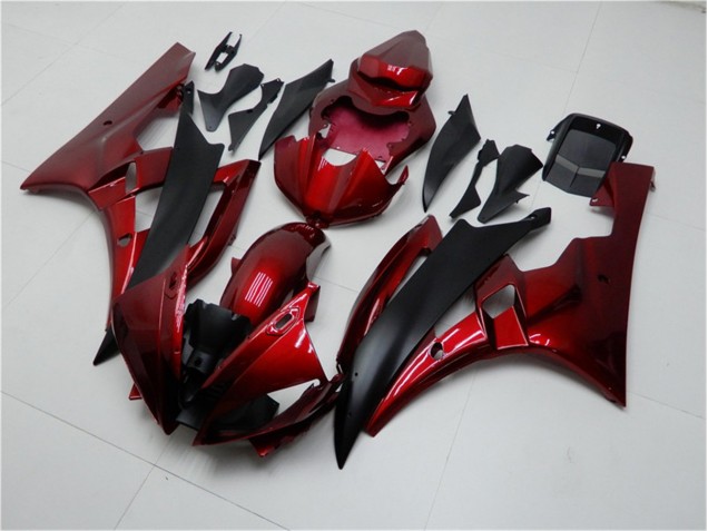 Billigste Rot Schwarz Yamaha R6 2006-2007 Verkleidung