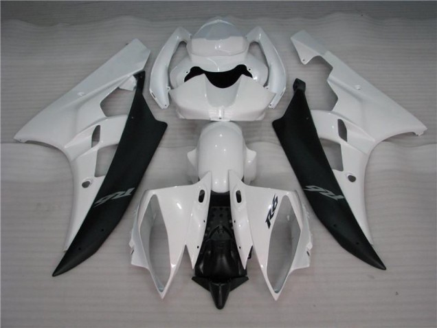 Billigste Weiß Schwarz Yamaha R6 2006-2007 Verkleidungen Billigste Weiß Schwarz Yamaha R6 2006-2007 Verkleidungen