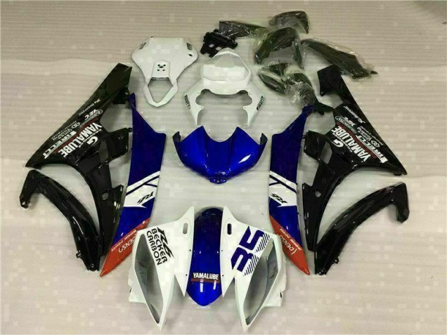 Billigste Weiß Yamaha R6 2006-2007 Vollverkleidung