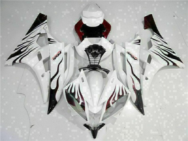 Billigste Weiß Yamaha R6 2006-2007 Verkleidungen