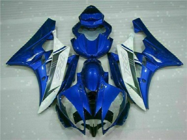 Billigste Blau Weiß Yamaha R6 2006-2007 Verkleidungen