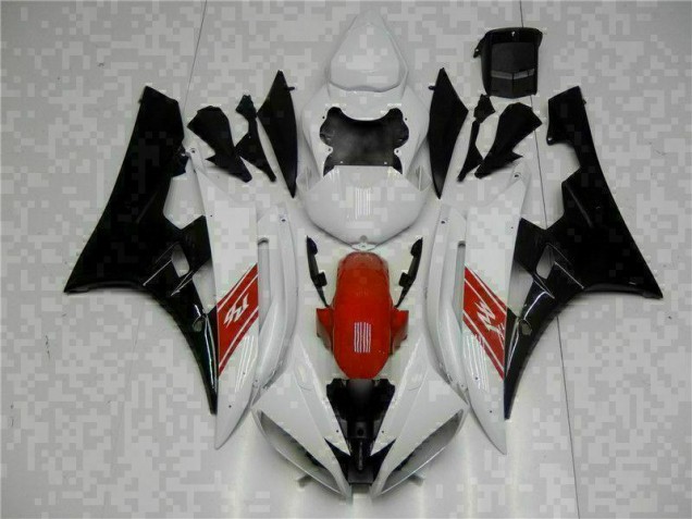 Billigste Weiß Schwarz Yamaha R6 2006-2007 Vollverkleidung Billigste Weiß Schwarz Yamaha R6 2006-2007 Vollverkleidung