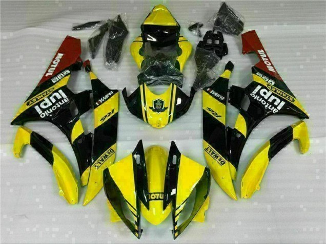 Billigste Gelb Yamaha R6 2006-2007 Verkleidungen Komplett Sets