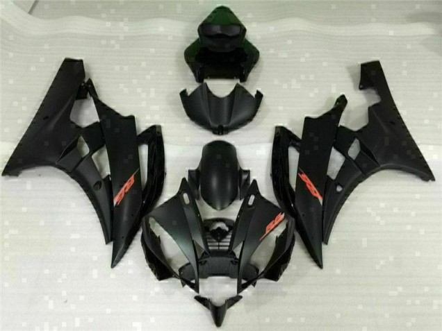 Billigste Schwarz Yamaha R6 2006-2007 Motorrad Verkleidungen