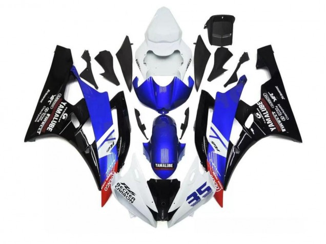 Billigste Blau Weiß Yamaha R6 2006-2007 Verkleidung Billigste Blau Weiß Yamaha R6 2006-2007 Verkleidung