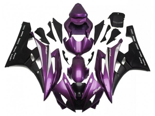 Billigste Lila Schwarz Yamaha R6 2006-2007 Verkleidungen Billigste Lila Schwarz Yamaha R6 2006-2007 Verkleidungen