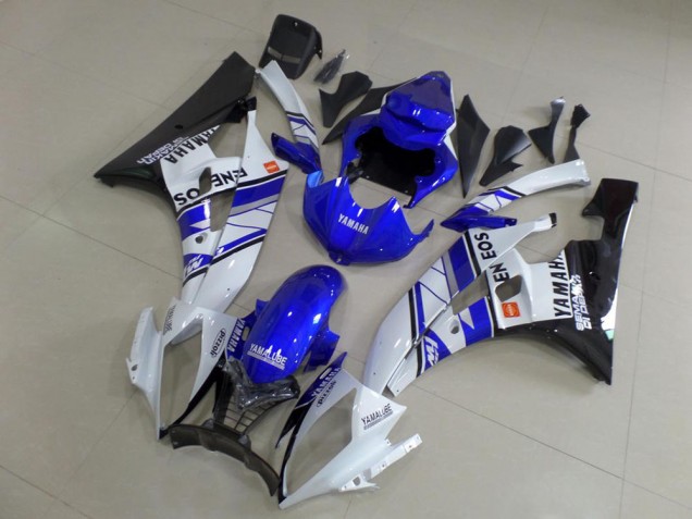 Billigste Blau Blau Weiß ENEOS Yamaha R6 2006-2007 Verkleidungen Billigste Blau Blau Weiß ENEOS Yamaha R6 2006-2007 Verkleidungen