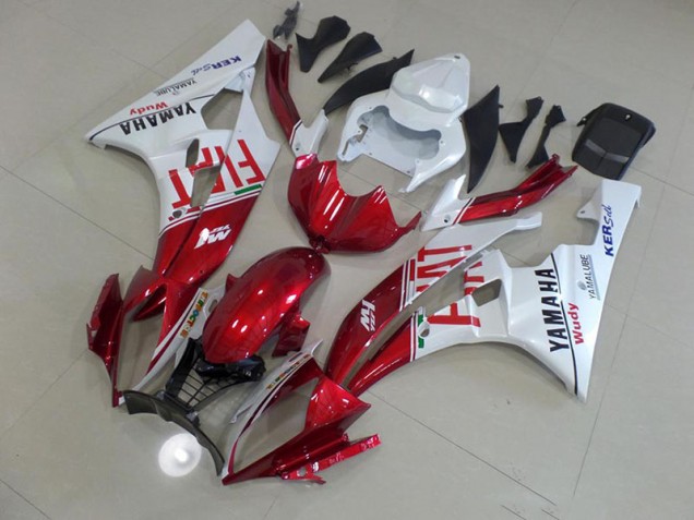 Billigste Rot Fiat Yamaha R6 2006-2007 Verkleidungen