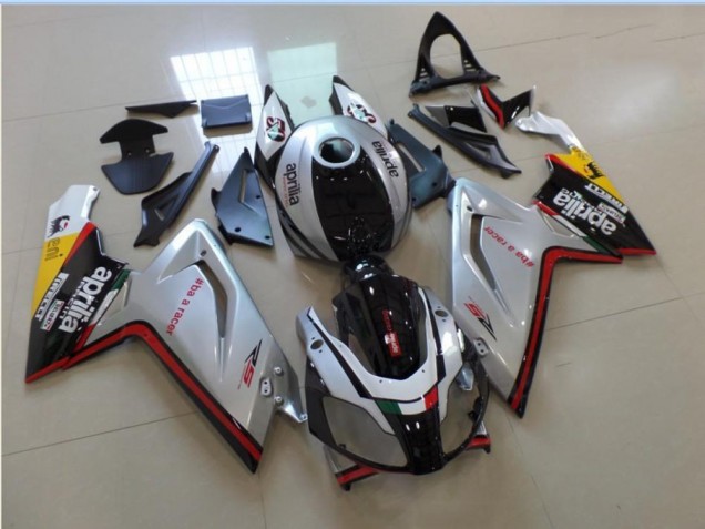 Billigste Silber Schwarz Rot Aprilia RS 125 2006-2011 Verkleidungen Billigste Silber Schwarz Rot Aprilia RS 125 2006-2011 Verkleidungen