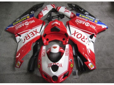 Billigste Rot Weiß Xerox Ducati 749 2005-2006 Verkleidungen