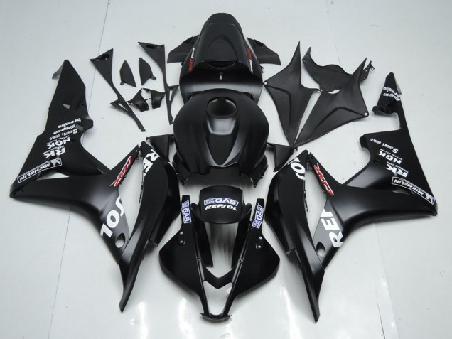 Billigste Matt Schwarzer Repsol Honda CBR 600 RR 2007-2008 Verkleidungen Billigste Matt Schwarzer Repsol Honda CBR 600 RR 2007-2008 Verkleidungen