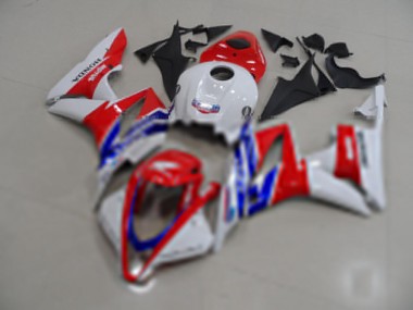 Billigste Weiß Rot Blau Motul Honda CBR 600 RR 2007-2008 Verkleidungen