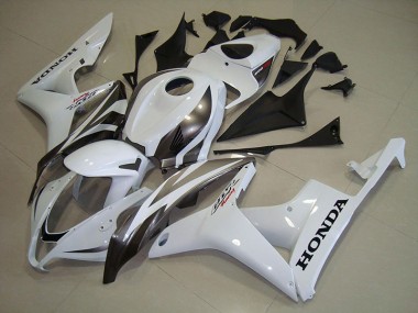 Billigste Weiß Silber Honda CBR 600 RR 2007-2008 Verkleidungen