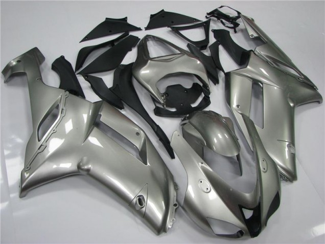 Billigste Grau Kawasaki ZX6R 2007-2008 Verkleidungen Billigste Grau Kawasaki ZX6R 2007-2008 Verkleidungen