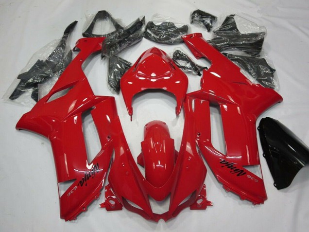 Billigste Rot Kawasaki ZX6R 2007-2008 Verkleidungen Billigste Rot Kawasaki ZX6R 2007-2008 Verkleidungen