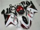 Billigste Weiß Schwarz Rot Kawasaki ZX6R 2007-2008 Verkleidungen Billigste Weiß Schwarz Rot Kawasaki ZX6R 2007-2008 Verkleidungen
